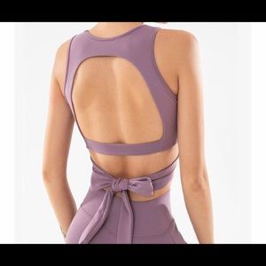 SET Astoria active wear luxe charge workout purple